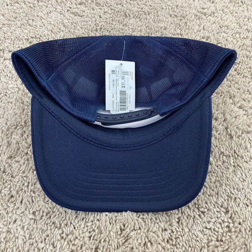 Costa 83 Del Mar Hat Hang Loose Blue Foam Mesh Stripe‎ Logo Trucker Snapback Cap